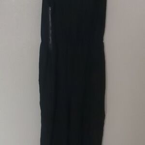 Vanilla Bay Elegant Black Maxi Dress
